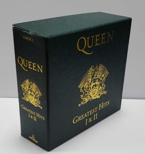 Queen Greatest Hits Box I & II + Numbered Insert UK box set (11200) Queen Greatest Hits Box I & II + Numbered Insert UK box set (11200)